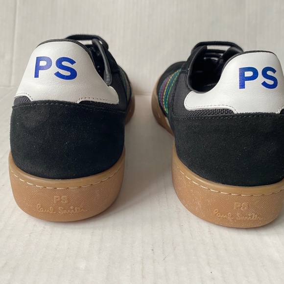 Paul Smith Jack Black Suede Mesh Trainers Sneaker. - Picture 3 of 4